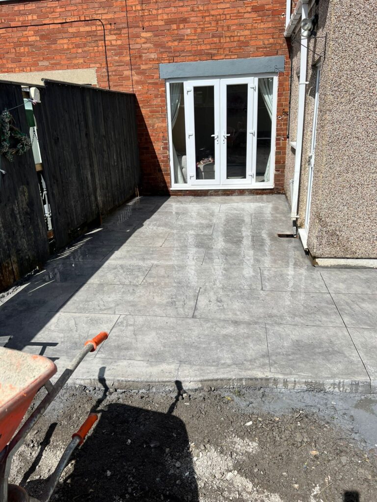 Concrete imprint