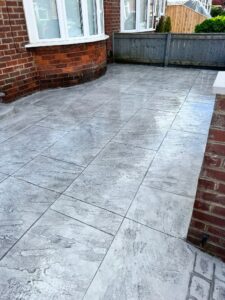 Pattern Concrete install Stockton