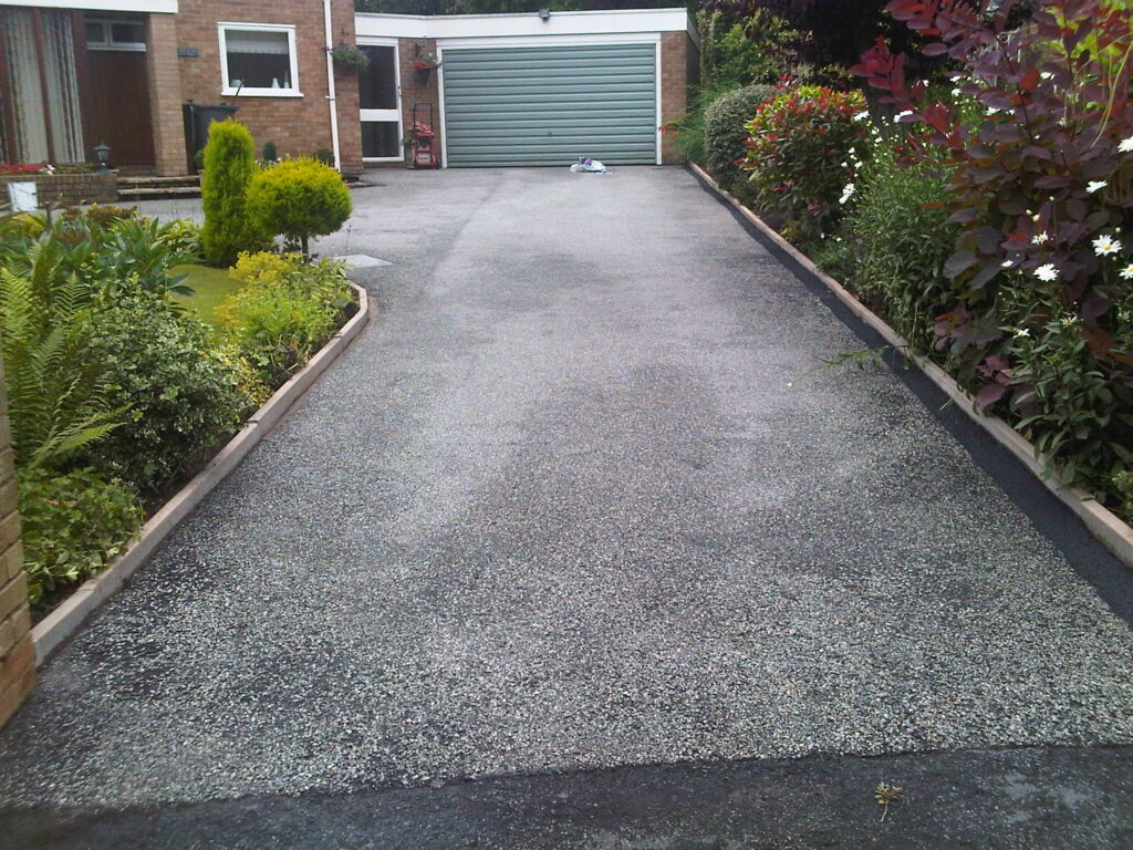Driveway Before Sealing