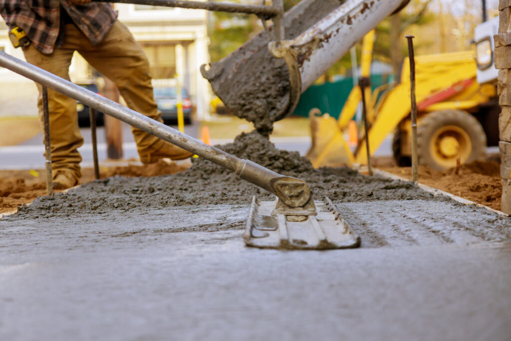 Laying Concrete