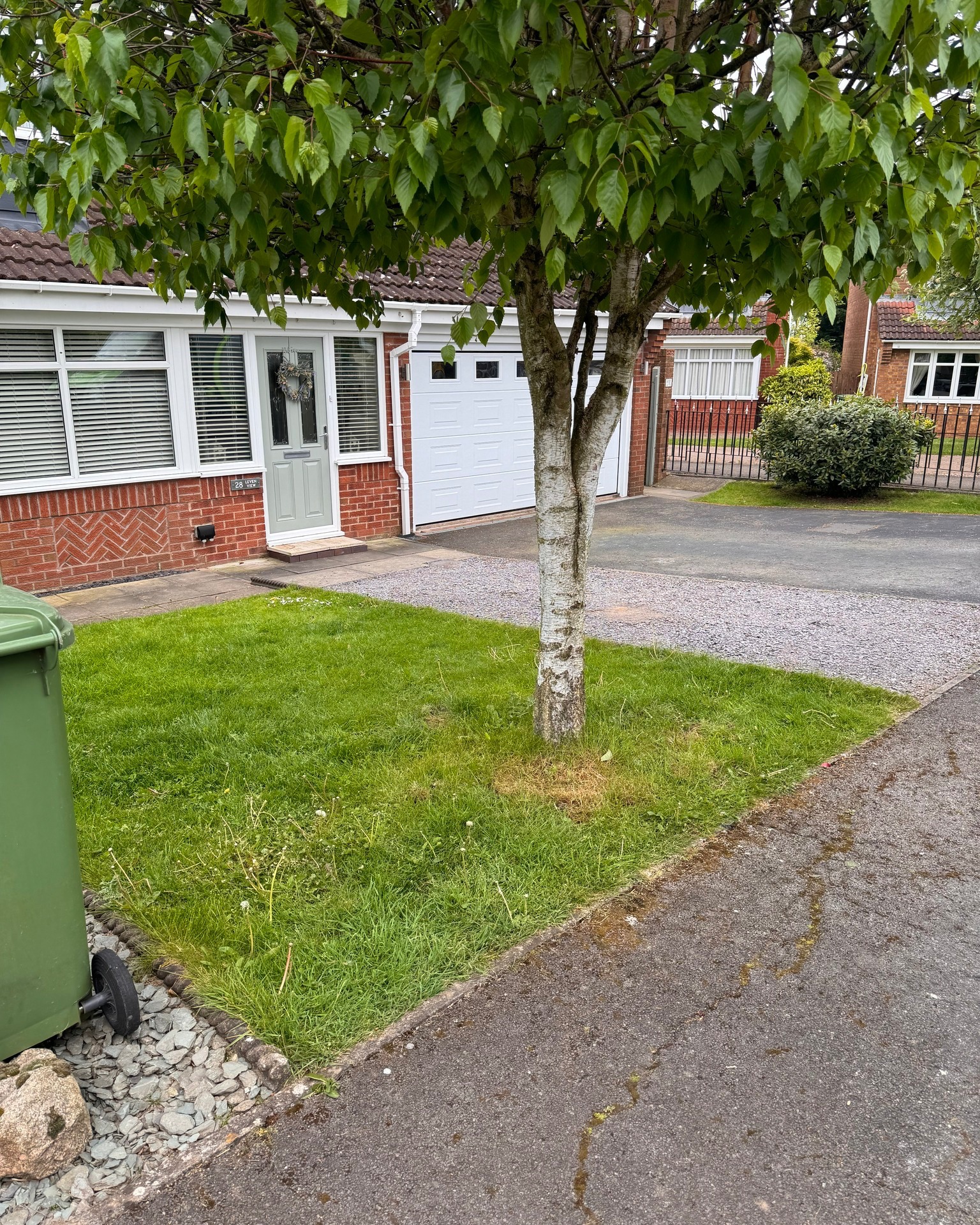 Before driveway installation