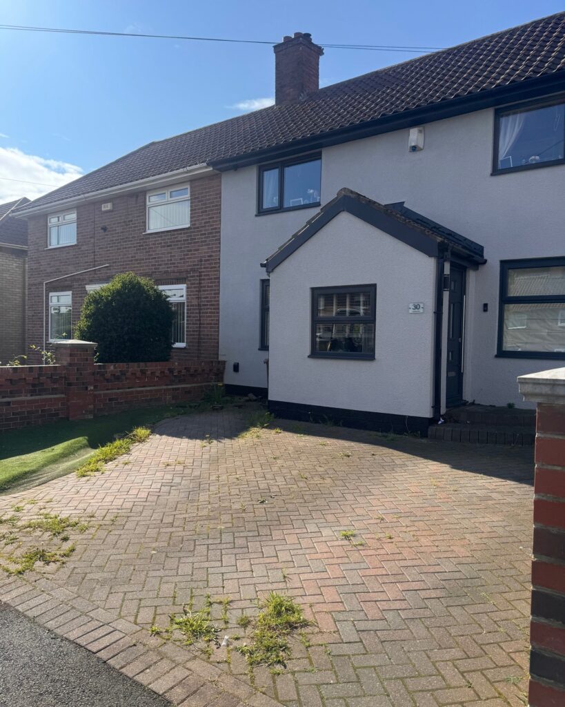 Old block paving